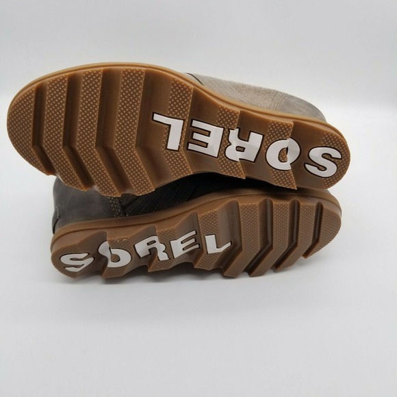 Sorel Women's Lexie Wedge Khaki II Winter Ankle Boots NL3778-297 Size 9 - Picture 11 of 11